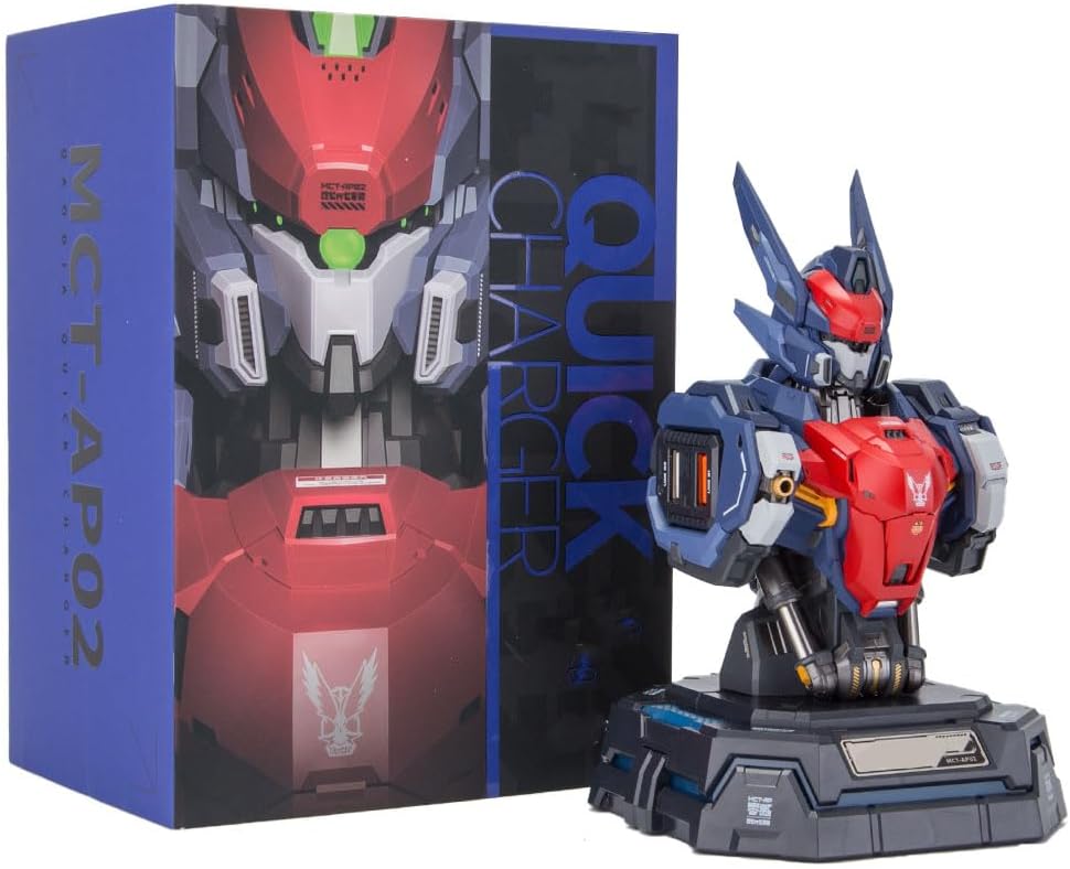 The Ultimate Desk Gadget 🤖 | GaN Charger in a Mecha Figure ✨