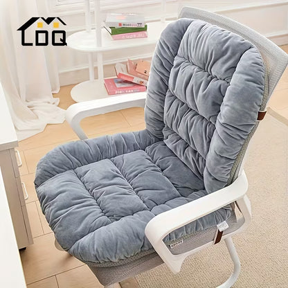 LDQ Thick Chair Cushion Sofa Comfort Cushion Back Relief Office Chair Cushion
