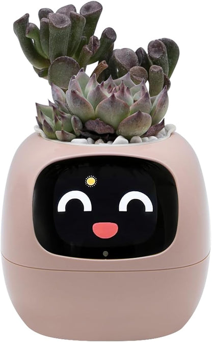 AI-Powered Planter with Mood Display & Care Alerts 🎄📱