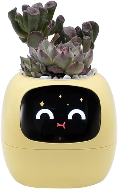 AI-Powered Planter with Mood Display & Care Alerts 🎄📱