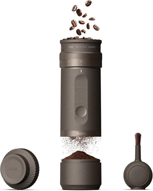 The Travel Coffee Grinder 🌍 | USB-C Fast Charge in 1 Hour ⚡️