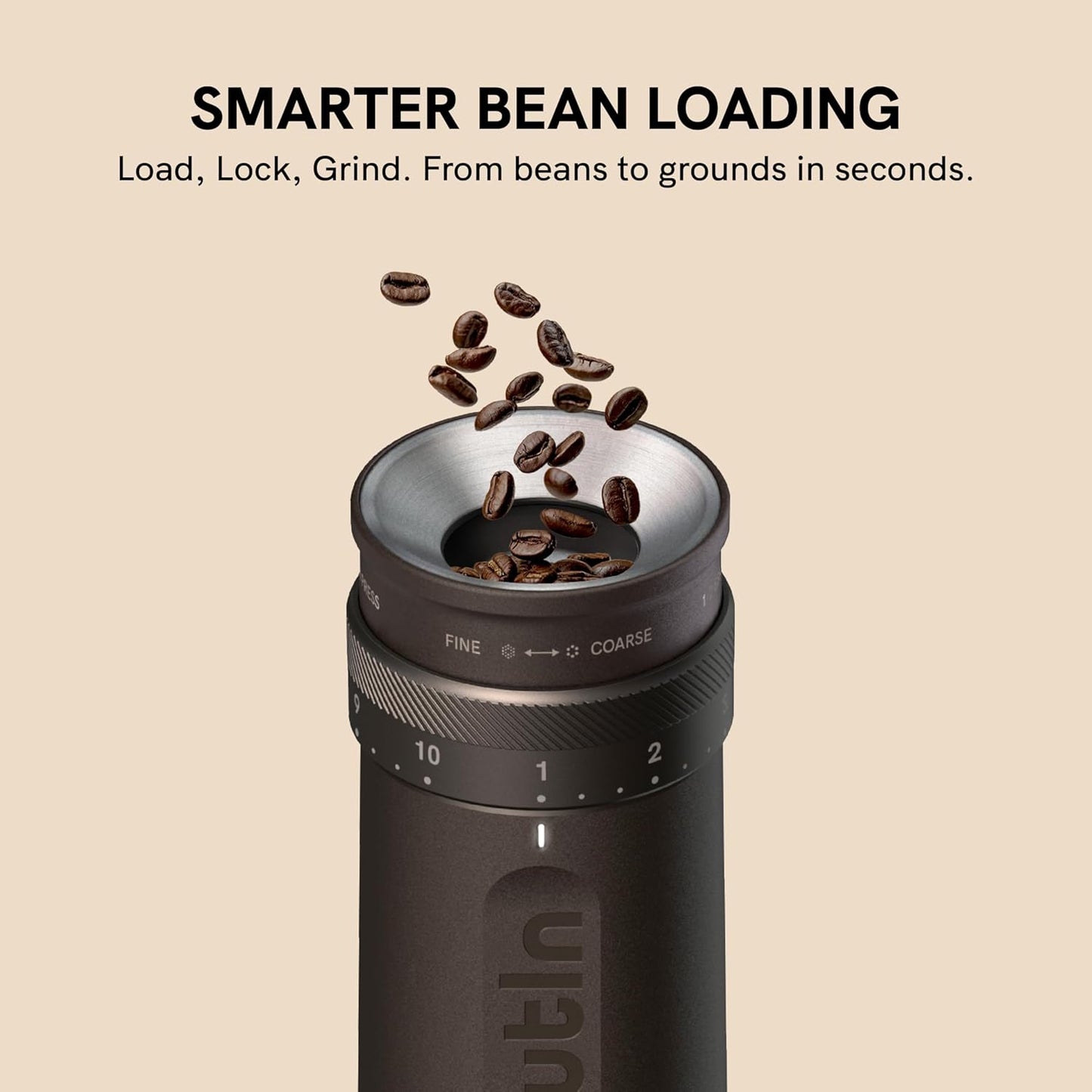 The Travel Coffee Grinder 🌍 | USB-C Fast Charge in 1 Hour ⚡️