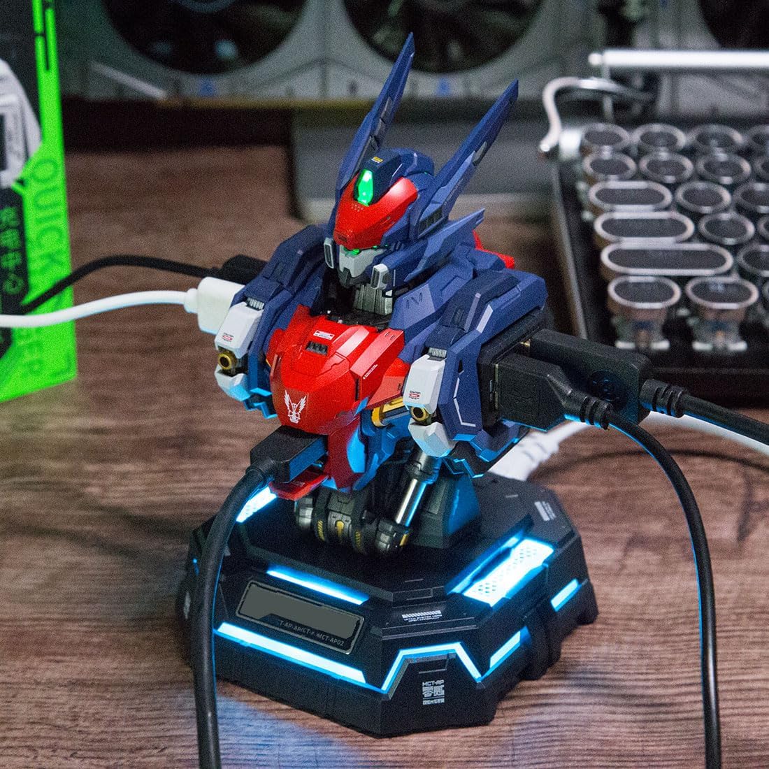 The Ultimate Desk Gadget 🤖 | GaN Charger in a Mecha Figure ✨