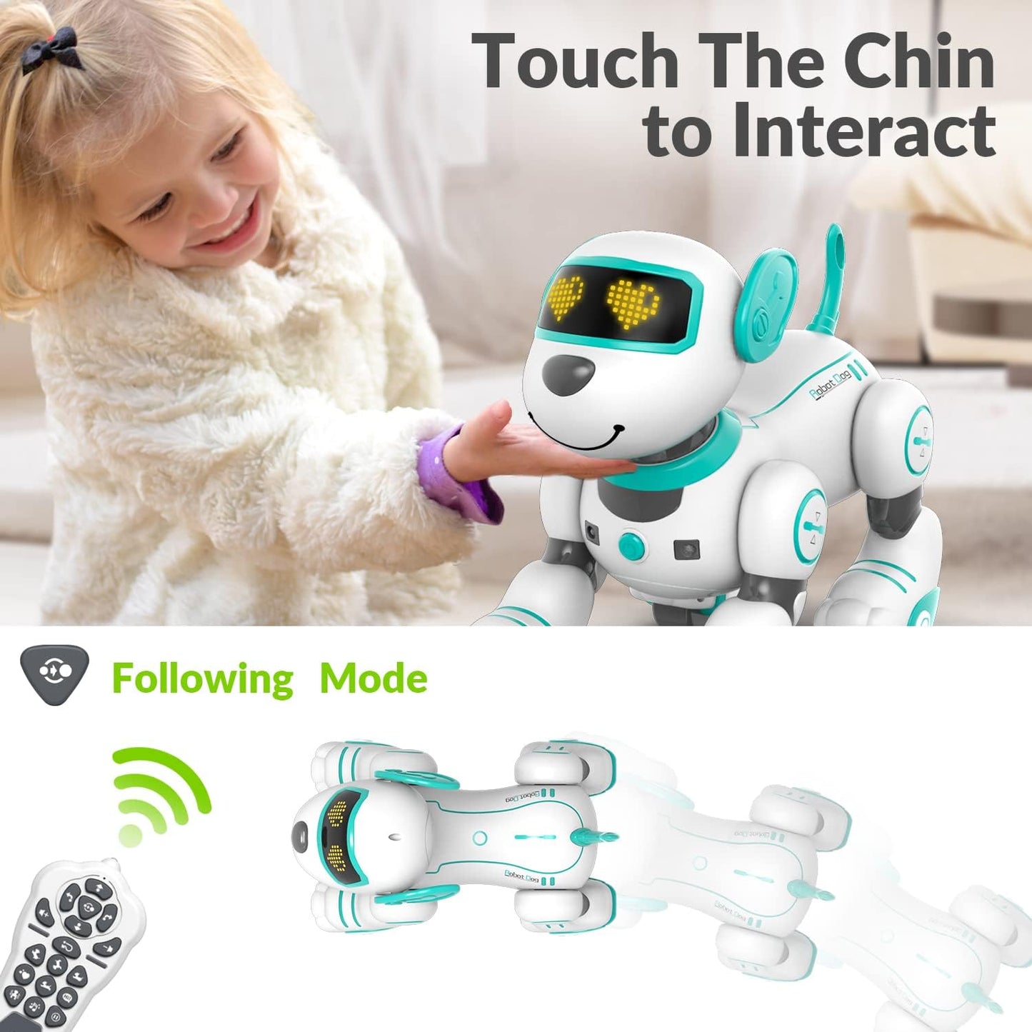 Smart Interactive Robot Dog – Dances, Sings & Learns Commands! 🤖🎵