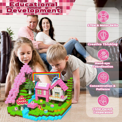 Spark Imagination! 150-Piece Magnetic Blocks Set 🧱🌈🦄 | STEM Building Toys for Kids Ages 3+