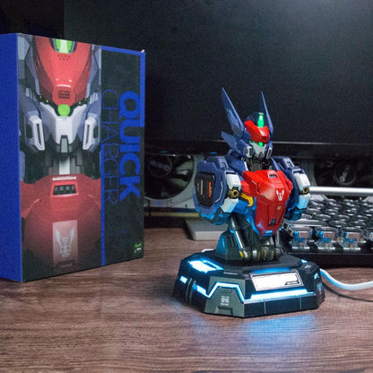 The Ultimate Desk Gadget 🤖 | GaN Charger in a Mecha Figure ✨