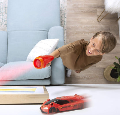 Ultimate Wall-Climbing Car – Chases Your Laser Beam! 🌟🚀